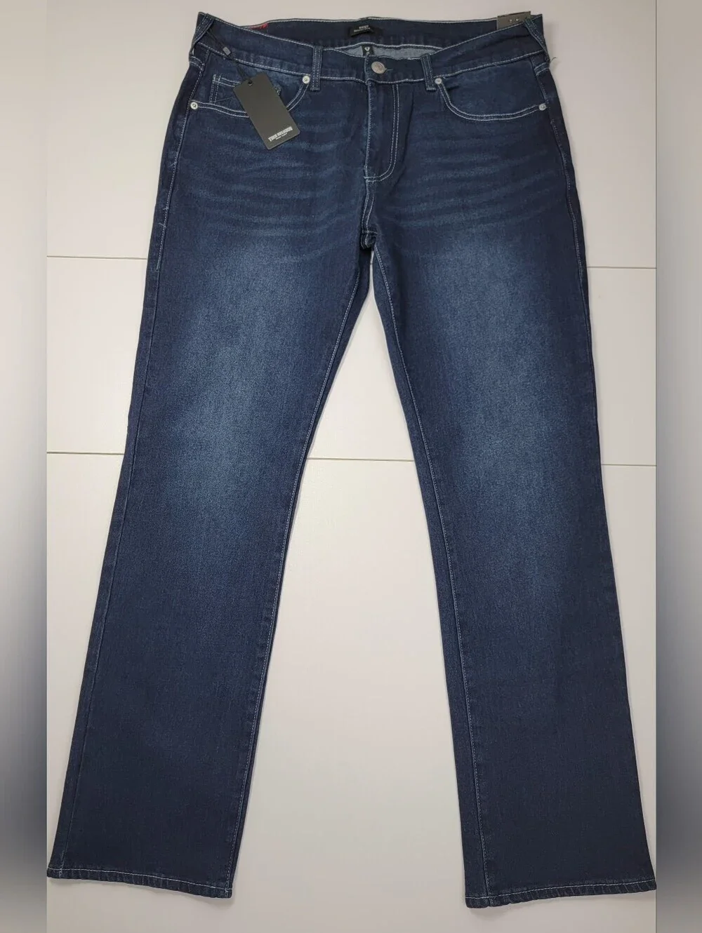 Ricky SN Straight  Wintergreen True Religion Waist 36X34 Men's Jeans 700866 New